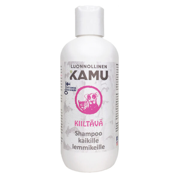 Luonnollinen Kamu Kiiltävä shampoo 350 ml